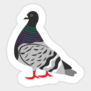 Pigeon No. 4 Sticker